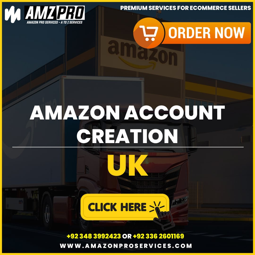 Amazon Account Creation Services - UK