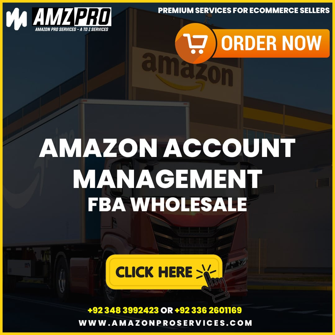 Amazon Account Management - FBA Wholesale