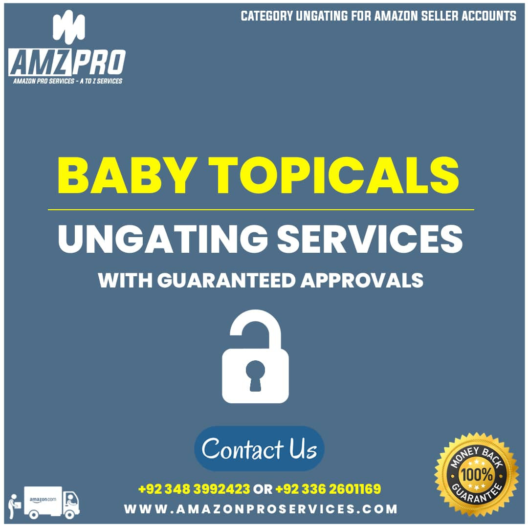 Amazon Category Ungating - Baby Topicals