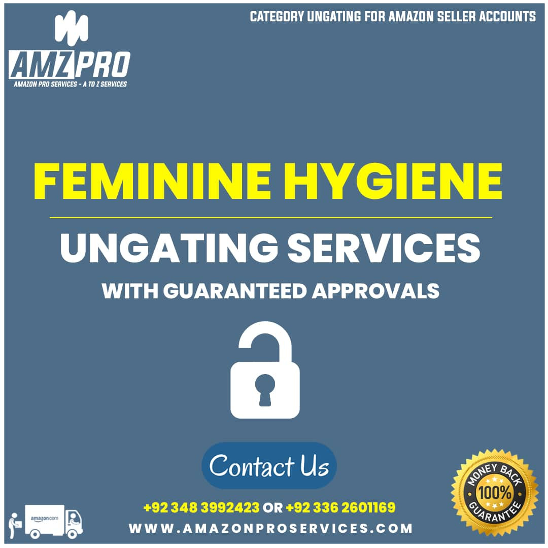 Amazon Category Ungating - Feminine Hygiene