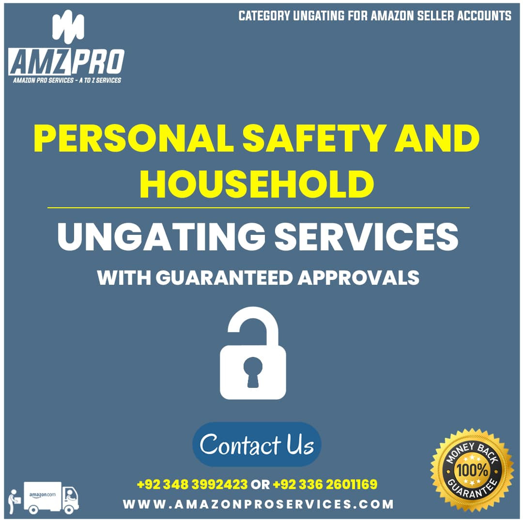 Amazon Category Ungating - Personal Safety & Household