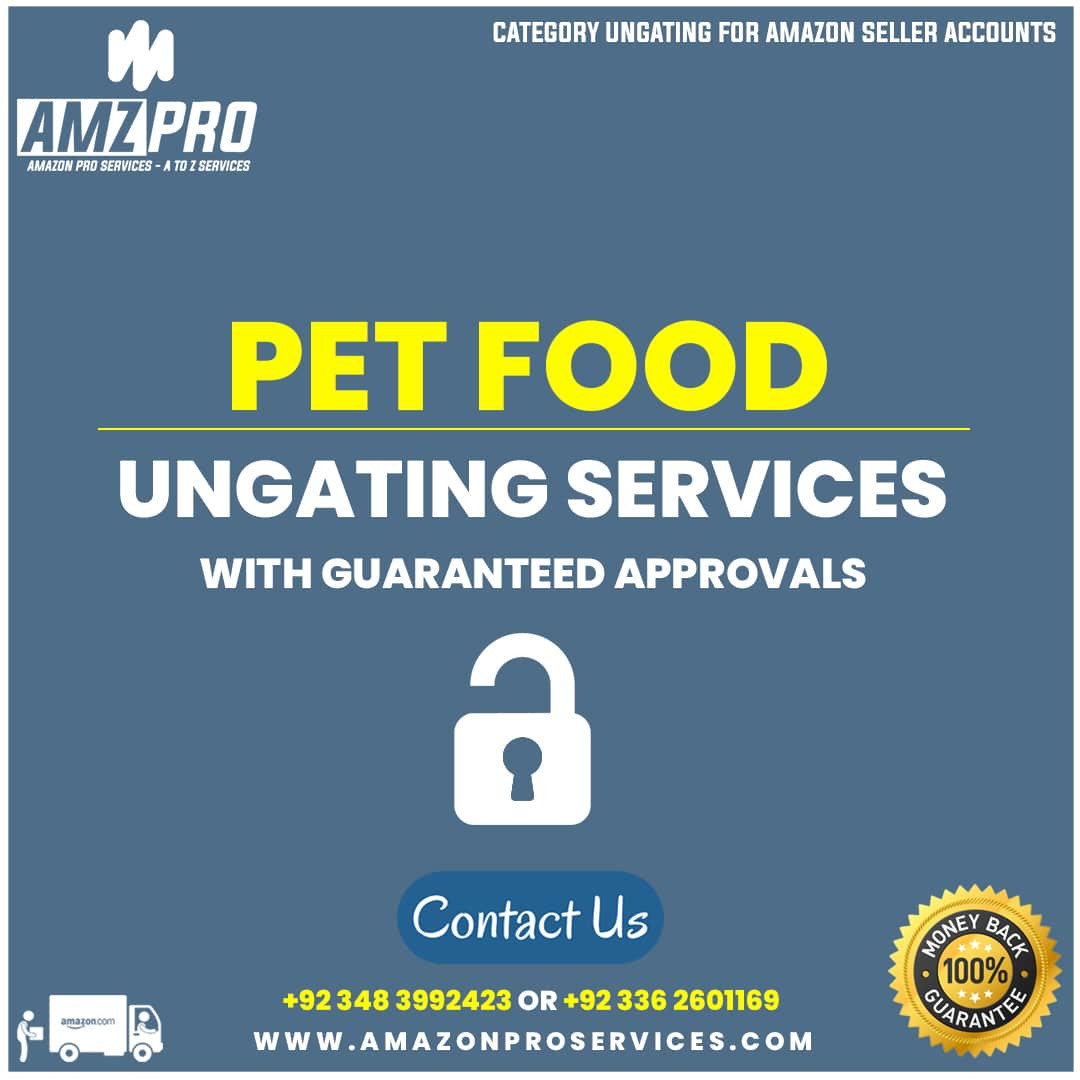 Amazon Category Ungating - Pet Food