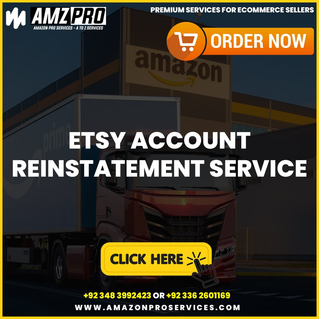 ETSY Account Reinstatement