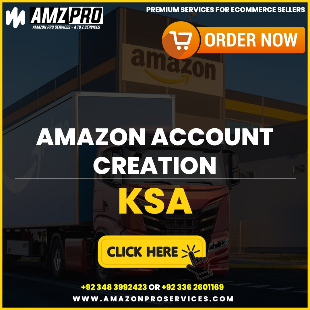 Amazon Account Creation Services - Saudi Arabia