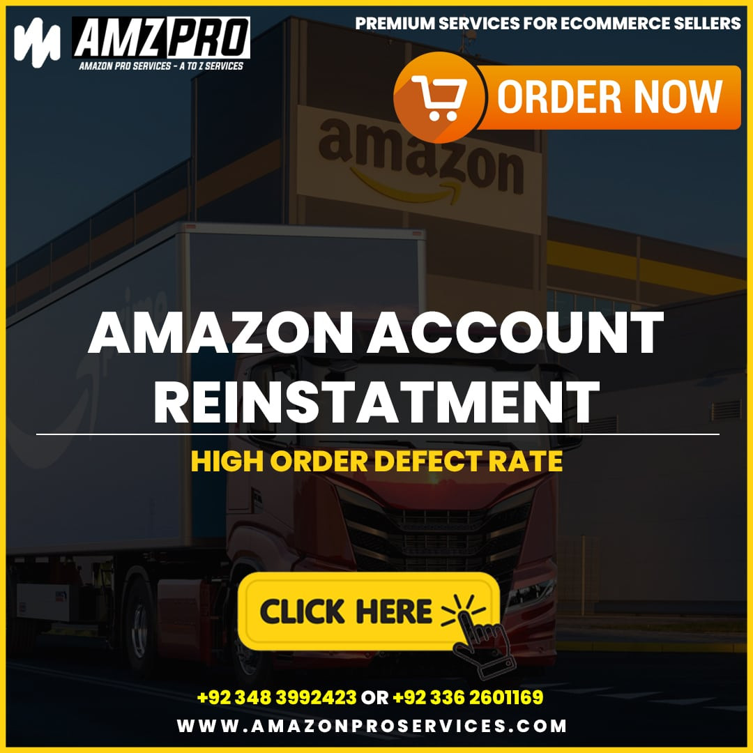 Amazon Account Reinstatement for High Order Defect Rate
